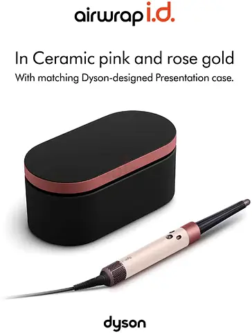Dyson Airwrap in Ceramic Pink and Rose Gold with Presentation Case