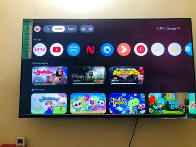 50inch Smart Google Tv with Voice control for Sale!