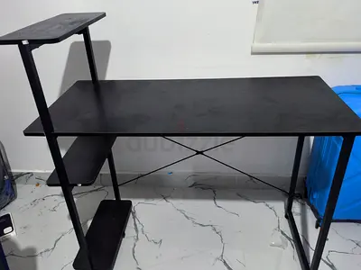 Study Table with Storage Shelves | Strong  Space Saving