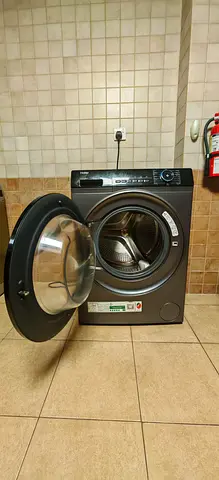 HAIER WASHING MACHINE inverter 9kg 525, FRONT LOAD