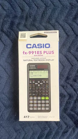 My Casio fx-991ES Plus scientific calculator — 2nd edition