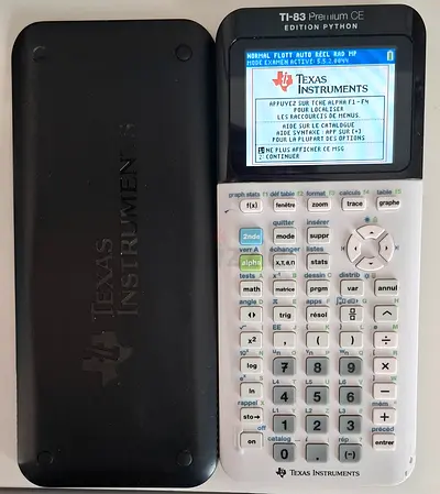 I’m selling my Texas Instruments TI-83 Premium CE Python graphing calculator - good condition