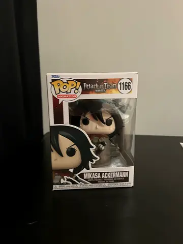 Attack on Titan Mikasa Ackerman Funko Pop Figure