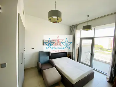 Candace aster apartment studio fully furnished ready to move rent 48k 4 cheques Chiller is free and near to metro