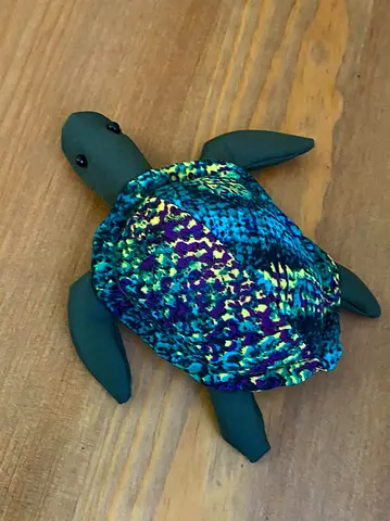 Free new decorative turtle / handmade