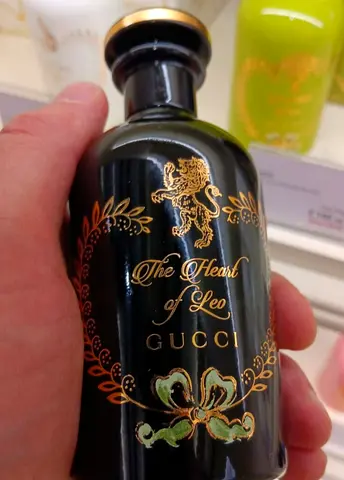 Gucci the head of Leo perfume available
