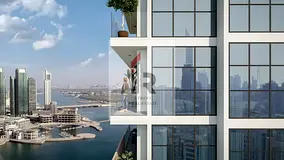 Canal and Pool View | High Floor 1BR | Fully Paid