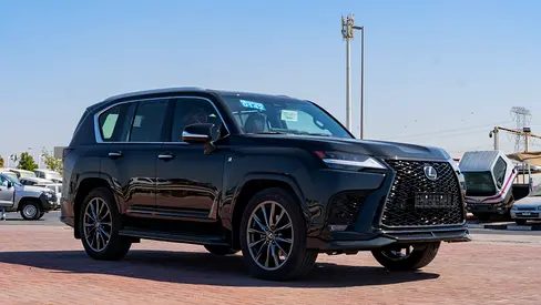 2026 Lexus LX600 F-Sport 3.5L AT Petrol (Black)