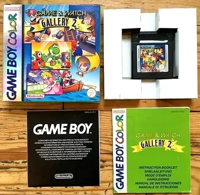 Game  and Watch Gallery 2  Nintendo Game Boy Color
