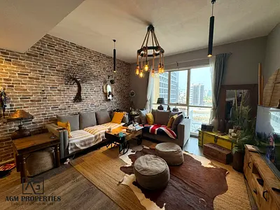 Furnished 1BR | City & Marina View | Lakeside Tower A