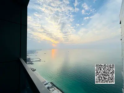 Spacious 2BHK | Partial Sea View | Corniche Tower | 75K Yearly