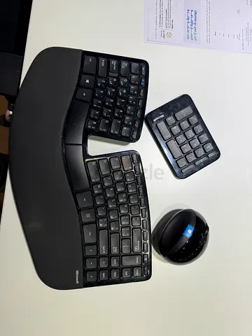 Microsoft Premium Ergonomic Wireless Keyboard  Mouse