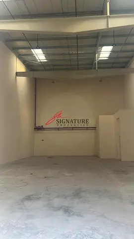 2850 SQRFT WAREHOUSE AVAILABLE FOR RENT IN NEW INDUSTRIAL AREA AJMAN