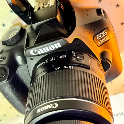 My Canon EOS 1300D with 18-55mm kit lens - ⭐️⭐️⭐️⭐️⭐️