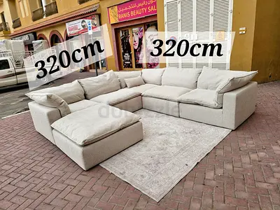 2xl feather 🪶 filled Comfortable modular sofa