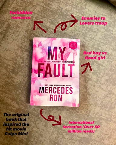 Viral TikTok Romance Book: My Fault (Culpa Mía)