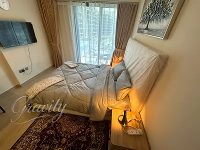 STUDIO ll FULLY FURNISHED ll Azizi Riviera With Zero Commission.