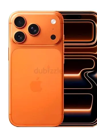 Apple iPhone 17  Pro - Orange (New with original Box two sim
