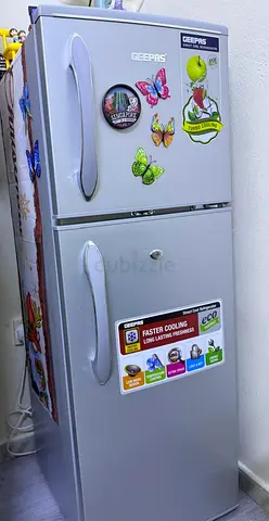 Geepas 2-Door Top-Freezer Refrigerator — Good Working Condition
