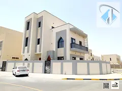 Corner villa behind Mohammed Bin Zayed, deluxe finishing, spacious areas