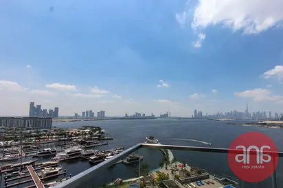 Burj and Marina View | Tennis Court | Corner Unit