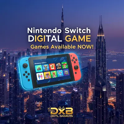 Nintendo Switch Digital Game Instant Delivery stating from 20AED