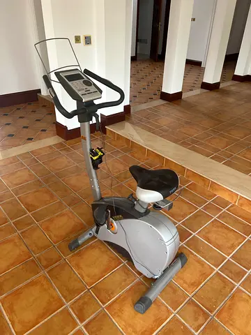 Stationary upright exercise bike York Fitness C301 Diamond model — used, working condition