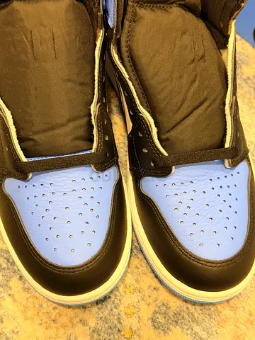 Air Jordan 1 High UNC Toe US10 BNDS
