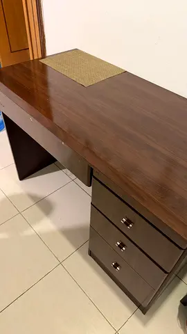 study/computer desk with 3 drawers - used