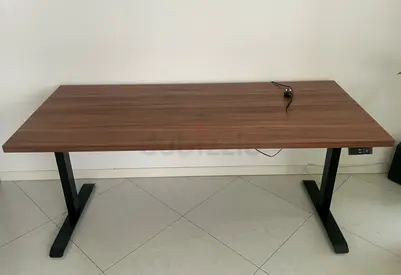 Office desk electrical height adjustable 80x180cm