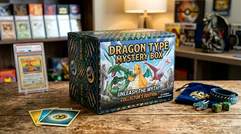 MAD Vault Premium Dragon Type Pokémon Tcg Mystery Box