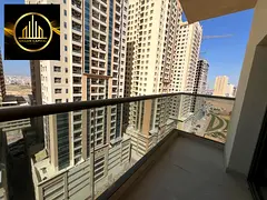 For annual rent: one bedroom and a living room with a swimming pool, gym, and parking in Al Amra, Aj