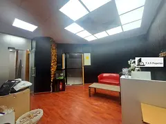 ||Furnished Independent Office || partitions || Dewa chiller Free