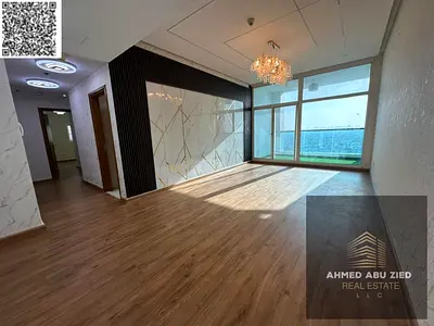Extra Spacious 3 Master BR + Living w/ Sea View (Annual Rent) – Al Rashidiya 3, Ajman One Towers – Sea-View Balcony – Free Parking – Pool & Gym