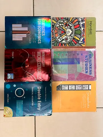 Grade 11- Commerce text books for sale