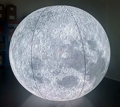Large Moon Inflatable — Good Condition ( 2 Meter)