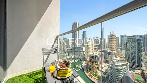 Upgraded | High Floor | Marina View