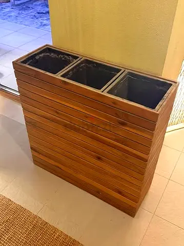 Plant Box for 3 Plants – Nice Terrace Decoration