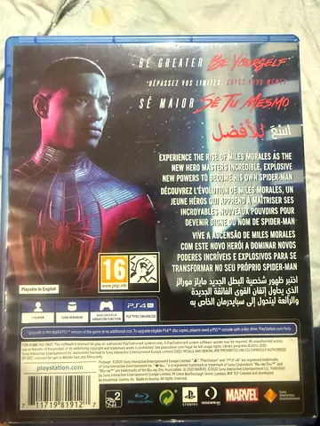 Spider-Man: Miles Morales (PS4) - Disc  Case, Good Condition
