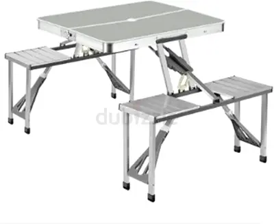 Folding Table Outdoor Folding Table And Chair One Table And Four Chairs Portable One-piece Table And