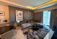 Furnished 1BR | High Floor | Community View