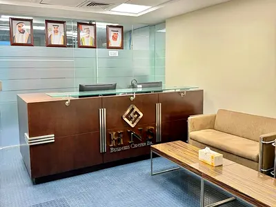 FITTED OFFICE WITH EJARI | PRIME LOCATIOON | DEWA CHILLER WIFI FREE
