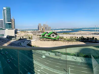 Sea View Fully Furnished 2BR + Maid High Floor