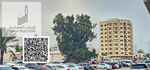 Commercial Residential land for sale in Ajman, Rashidiya2 Ground + 3 Freehold all nationalities