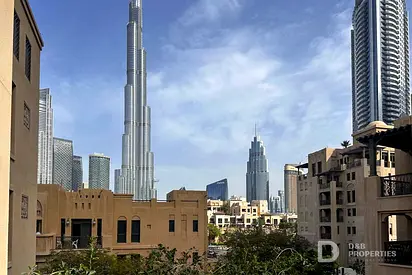 Burj Khalifa View | Study | Vacant | Upgraded