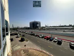 990Sqft Fitted Office for Rent in Al Garhoud – Prime Location Near GGICO Metro Station
