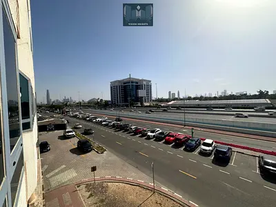 990Sqft Fitted Office for Rent in Al Garhoud – Prime Location Near GGICO Metro Station