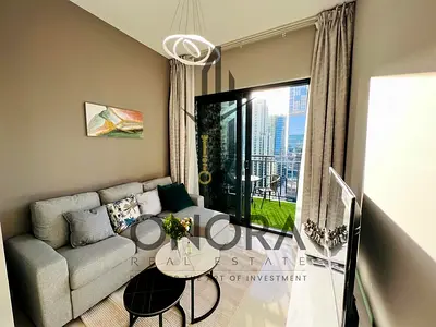 Furnished 1BR | Zada Tower | Balcony | Downtown City View
