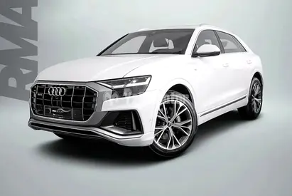 4,700 AED / 60 months | 0% DP | 2023 Audi Q8 55TFSi S-Line / Full Service History / Audi Warranty