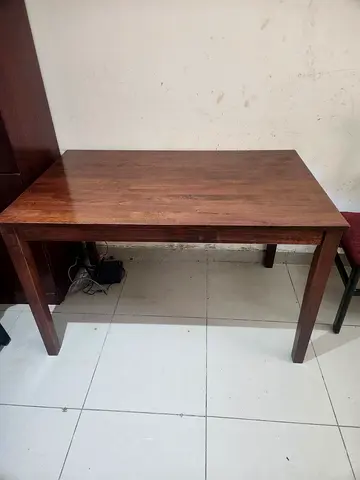 Dining Table solid wood excellent condition for urgent sale